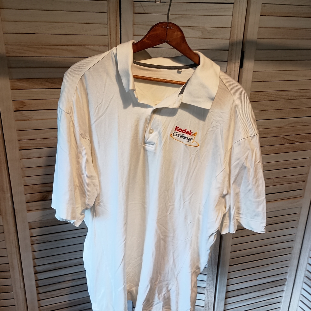 Kodak Challenge White Polo Shirt